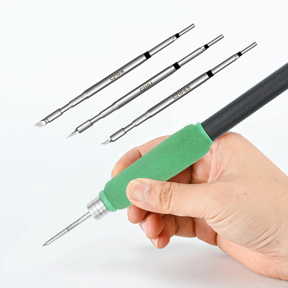 OEM JBC C210 Паяльные Жала Сварочные Головка Для T210 Iron Tail Sugon T26 T26D T3602 Станция Ручной