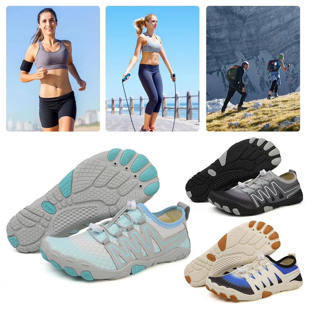 Сандалии для плавания быстросохнущие Нескользящие эргономичные дышащие воды