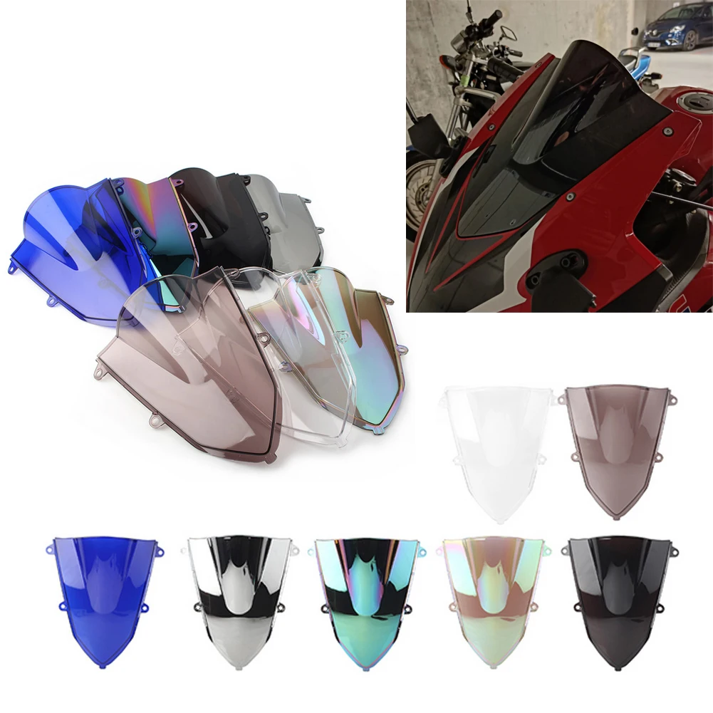

Motorcycle Double Bubble Windshield Deflector Protector Wind Screen For Honda CBR 500R CBR400R CBR 500R 2019 2020 2021 2022 2023