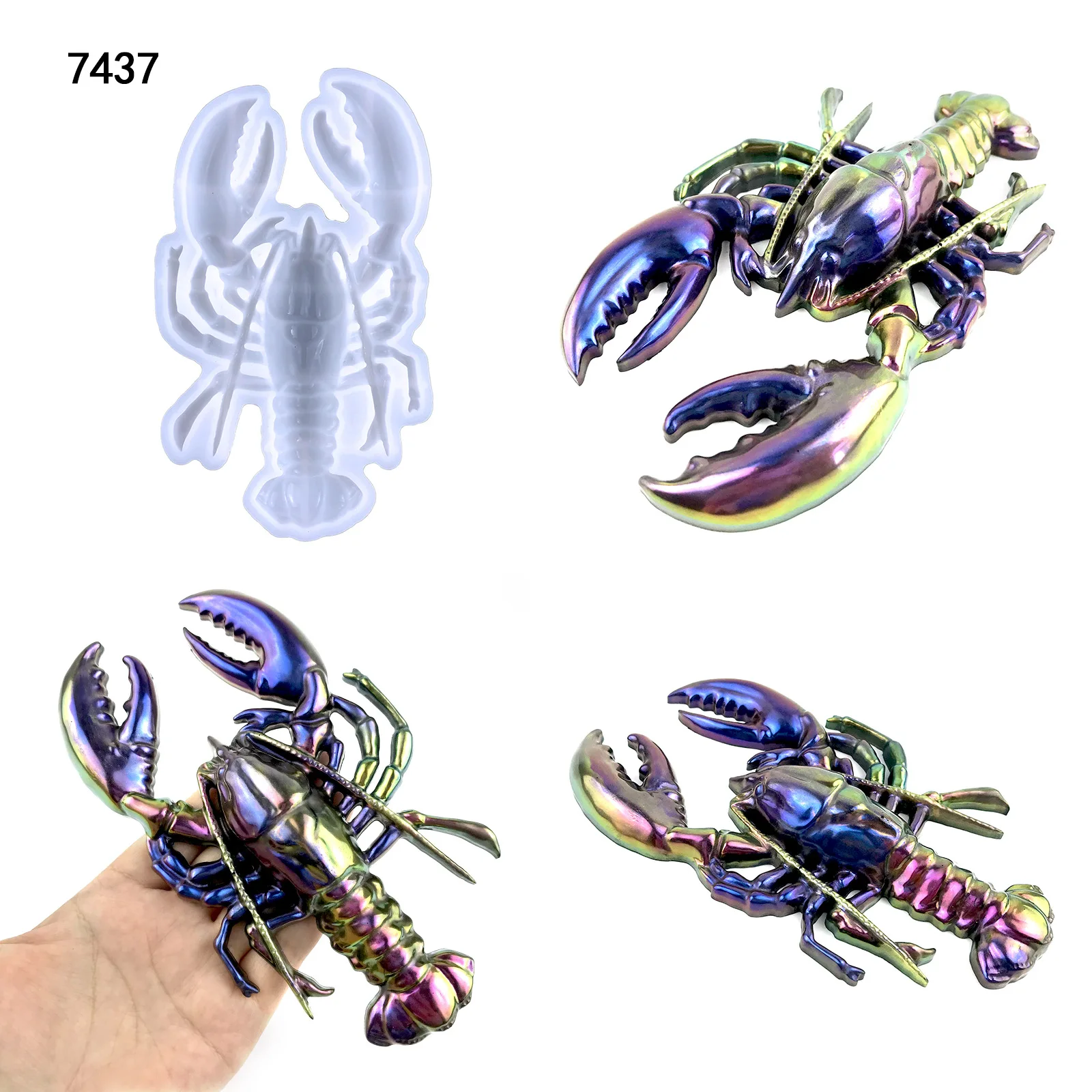 DIY Омар черепаха соты искусственная силиконовая фотография ювелирные изделия