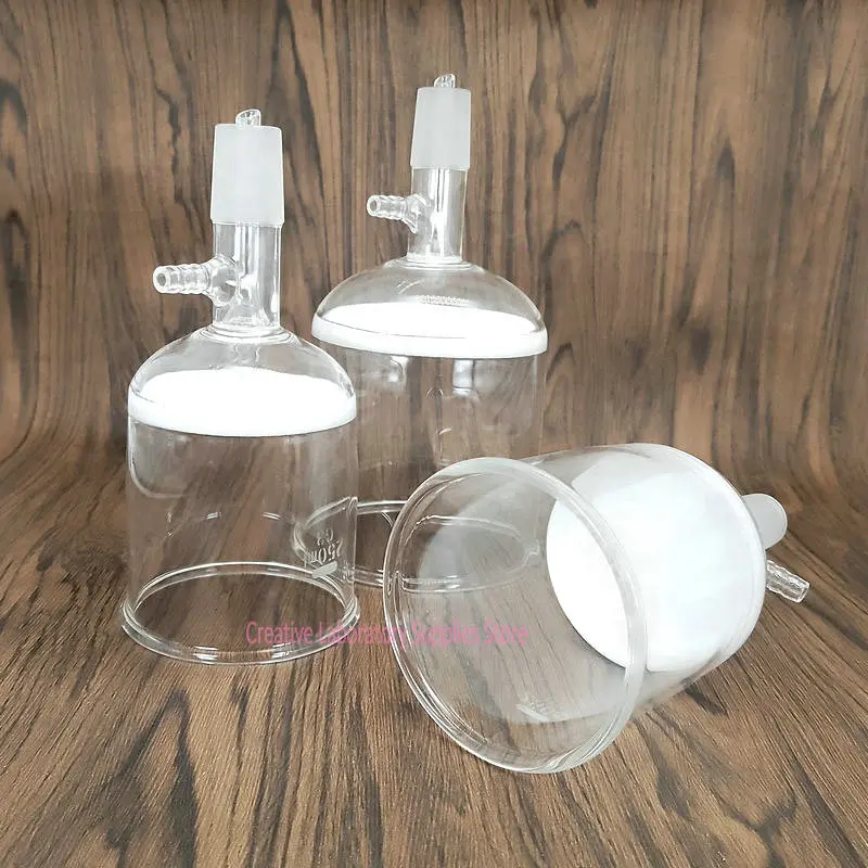 Стеклянная лабораторная воронка с песчаным сердечником G3