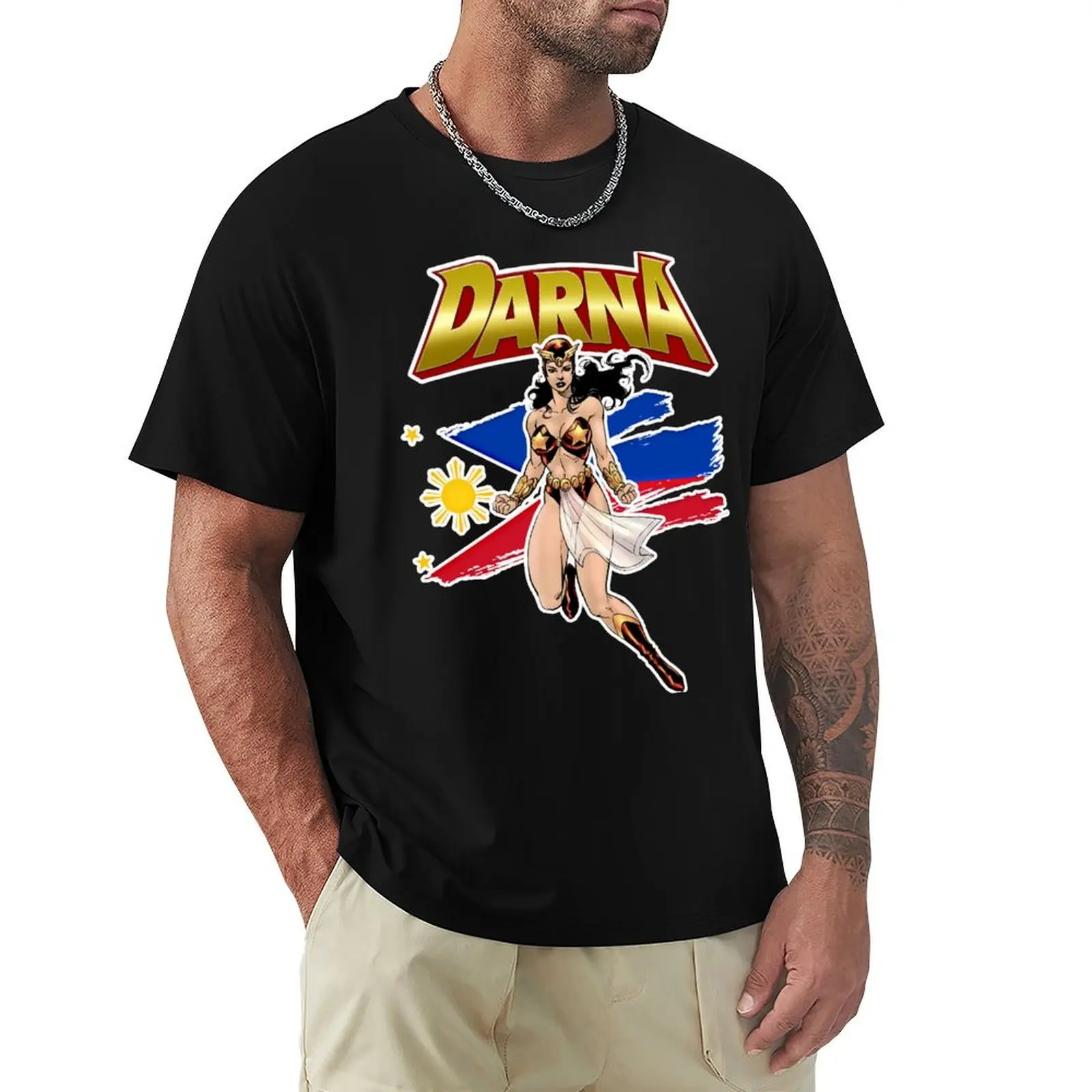Фото Футболка Darna Phil Flag с повседневным принтом №1