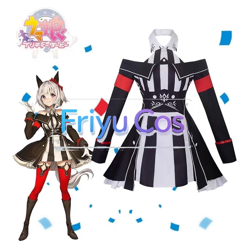 Фото Костюм для косплея Anime Huadian Anime House Uma Musume Pretty Derby Curren Chan, женский наряд для скачек №1