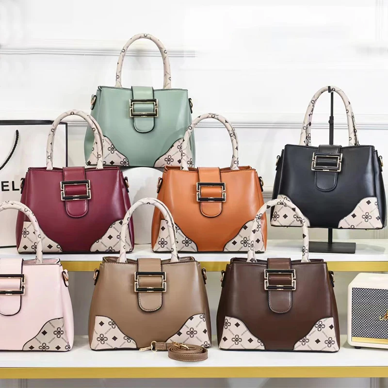 PU Bags for Women 2023 New Luxury Handbags Multiple Pockets Female Fashion Multifunction Shoulder Bag Large Capacity Tote Bags