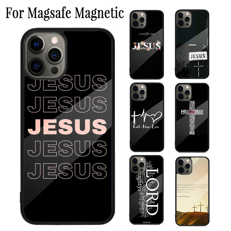 Магнитный чехол для iPhone 16 15 14 Plus 13 12 Mini 11 Pro Max Magsafe