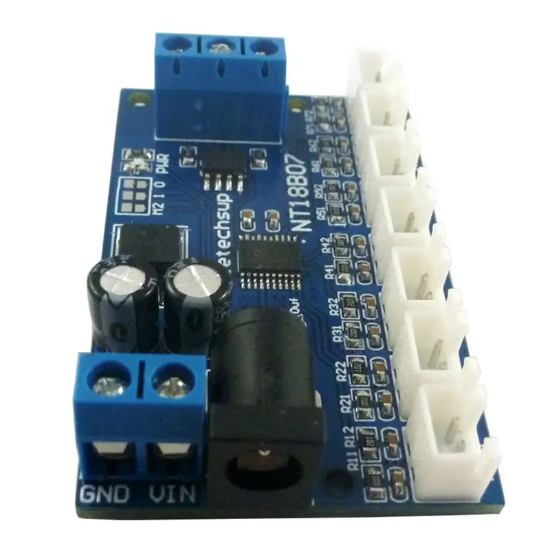 YSS-10X 7-канальный датчик температуры RS485 NTC, измерительный прибор MODBUS RTU, безбумажный регистратор, ПЛК NT18B07 (art.: 3920dac4cdae5) - 3920dac4cdae5