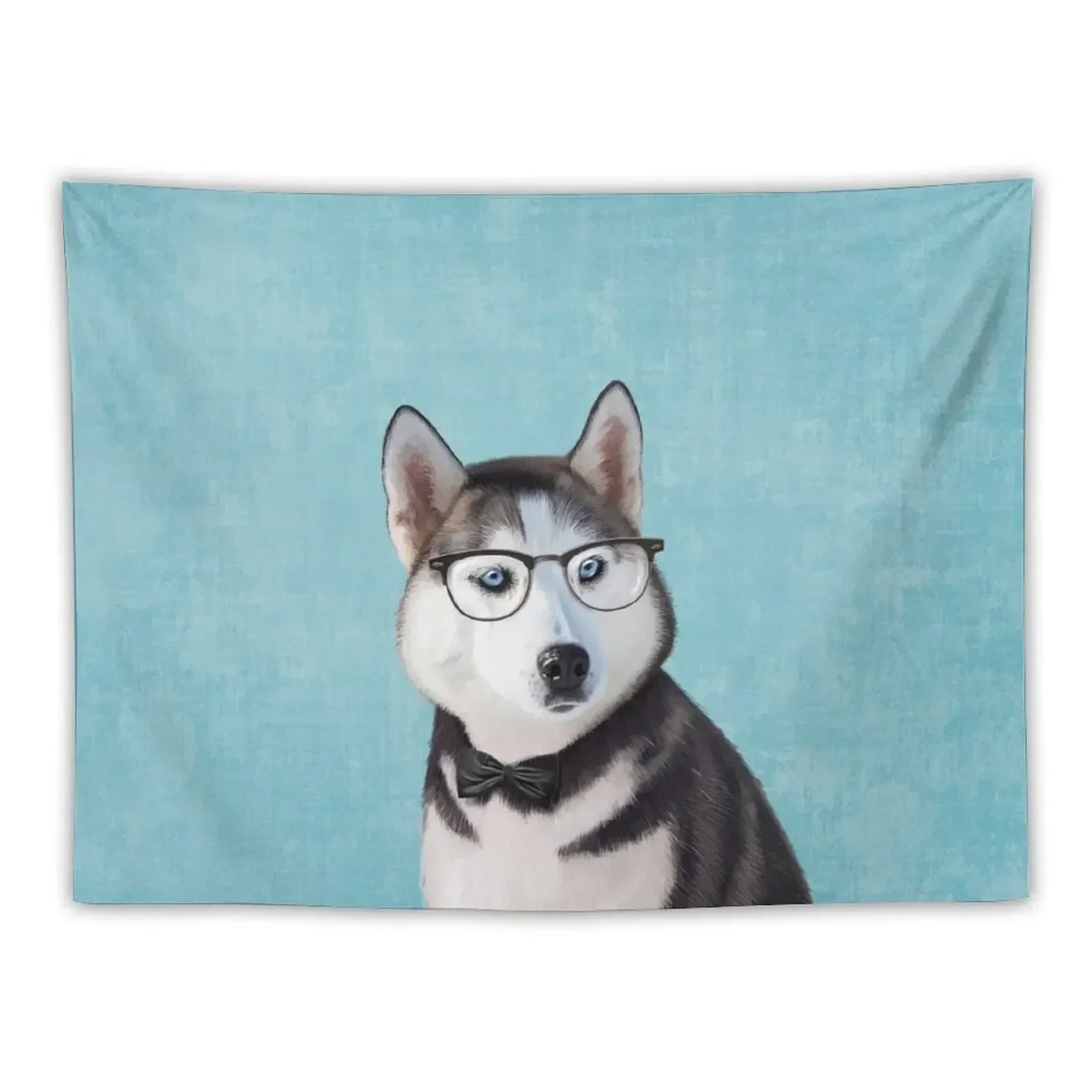 Гобелен Мистер Сибирский Хаски подвесной настенный гобелен для украшения дома