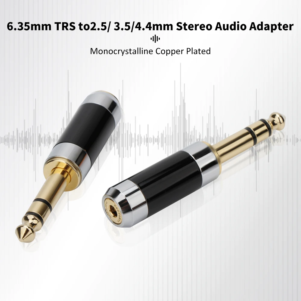 2 5/3 5/4 4 мм мама на 6 35 папа стерео наушники аудио адаптер микрофонный разъем для HiFi