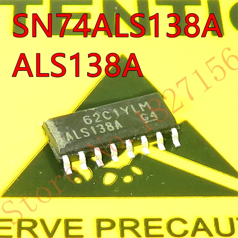 ALS138A SN74ALS138A SOP-16 3-LINE TO 8-LINE DECODERS/DEMULTIPLEXERS | Integrated Circuits