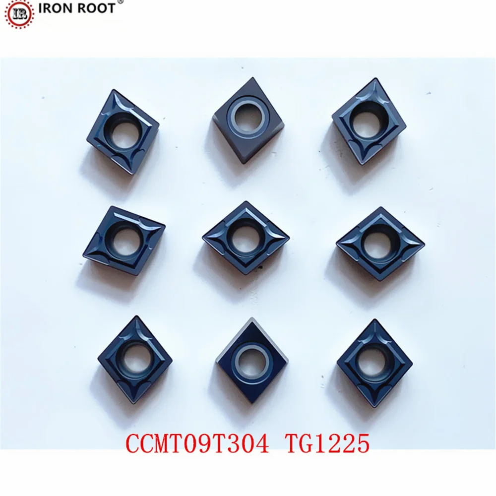 

10P CCMT060204,09T308,120404 -HMP TG1225 Series Metal lathe Cutting Tool CNC Turning Carbide Insert For SCLCR/L SCFCR/L Tools
