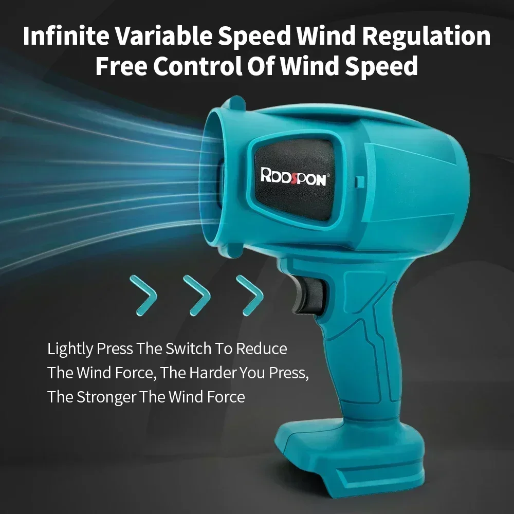 Электрический вентилятор RDDSPON Makita 18 В-21 В жестокий ручной высокой мощности
