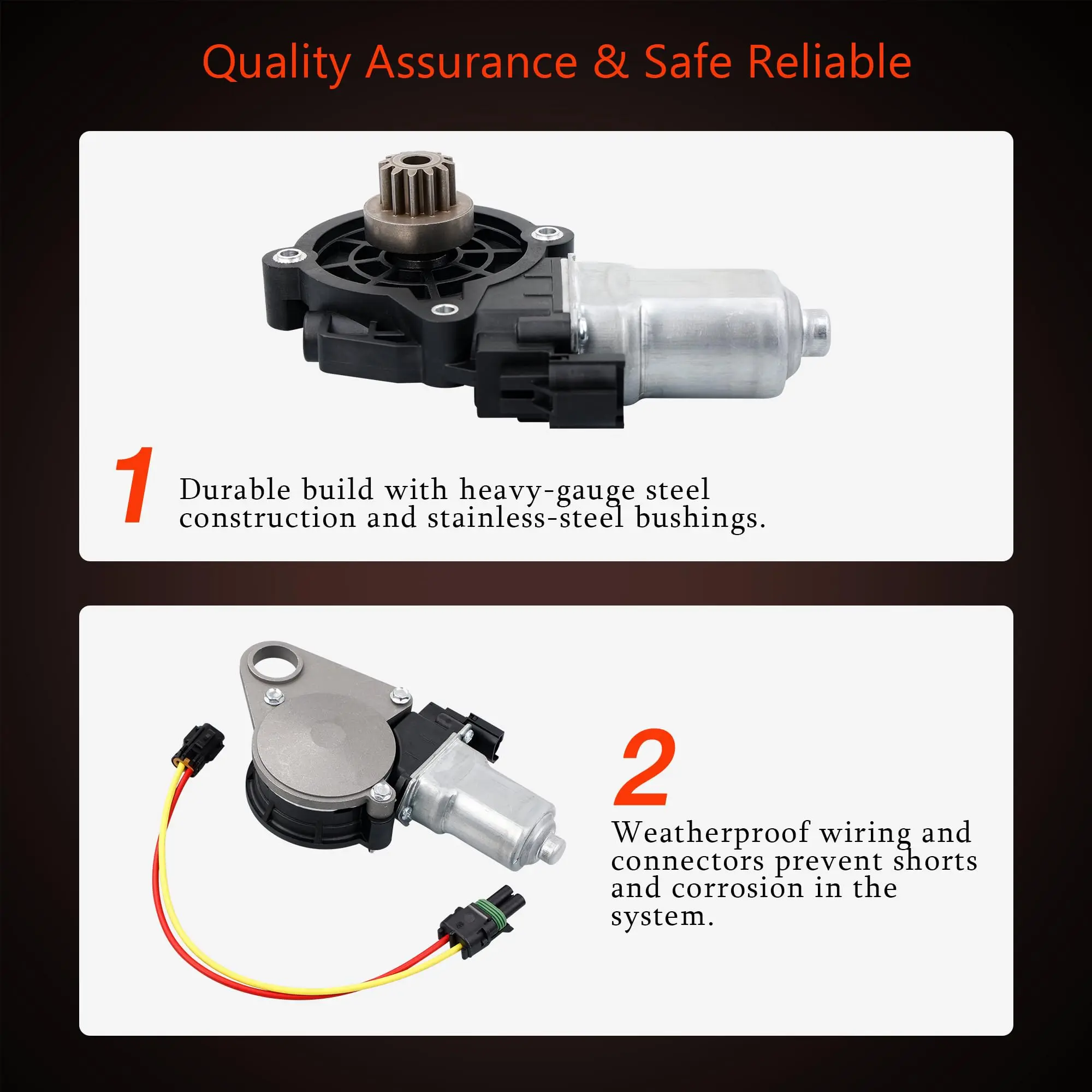 Шаговый двигатель RV совместимый с Lippert 379608 заменяет передний Kwikee 909520000 в сборе