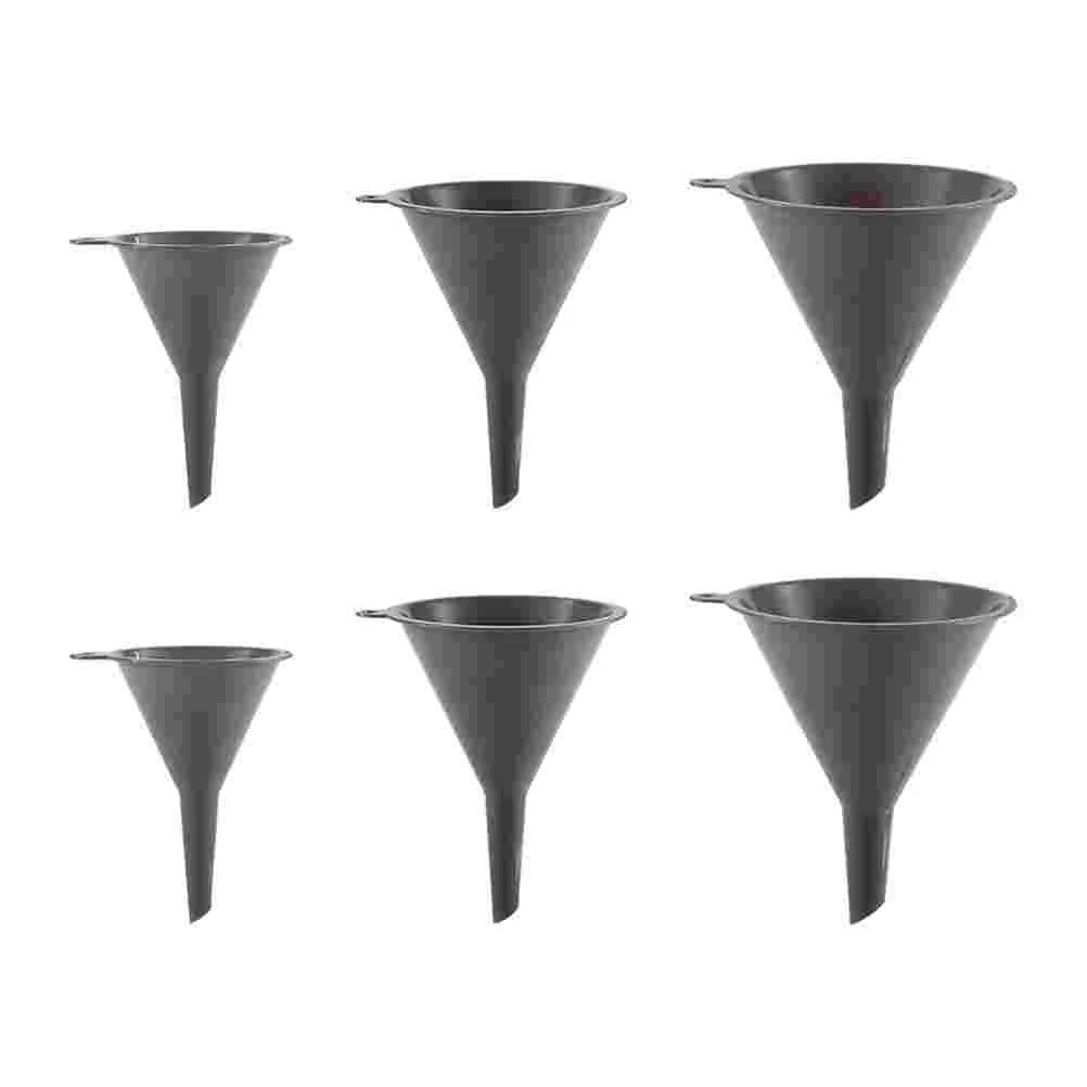 

Funnel Nesting Set BPA Free Multi- Funnel Set for Kitchen Cooking Car Oil Home Use 6pcs