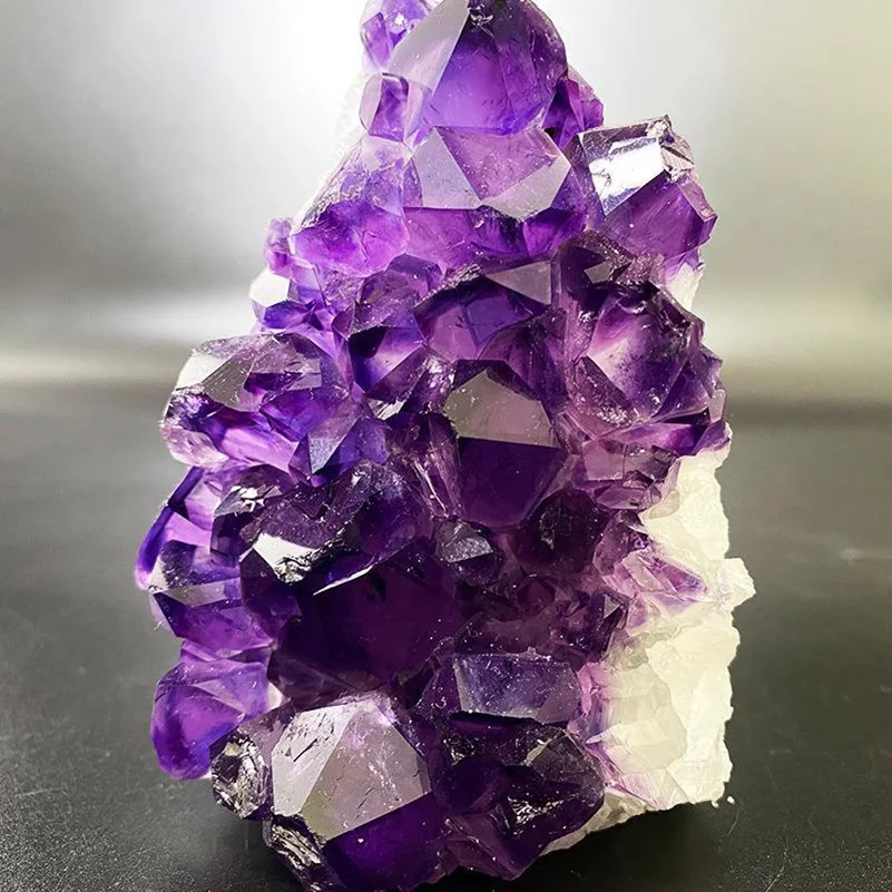 Натуральный Аметист искусственный кластер аметист украшение полости