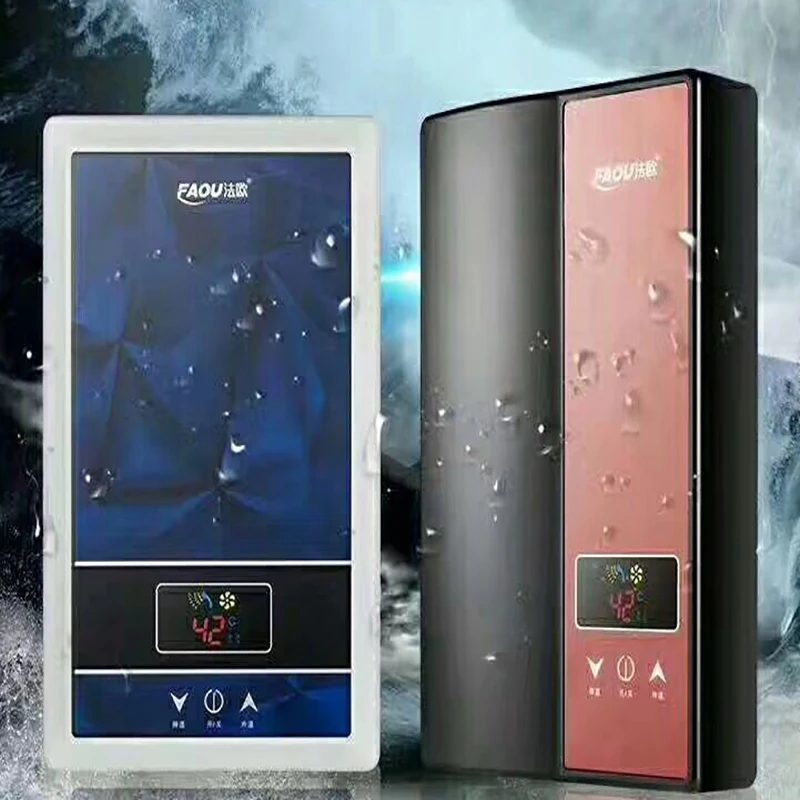 Electric Water Heater, I.e. Hot Type, Small, Non Storage, Constant Temperature, Wall Hanging, Fast Hot Bath, Household Bath God