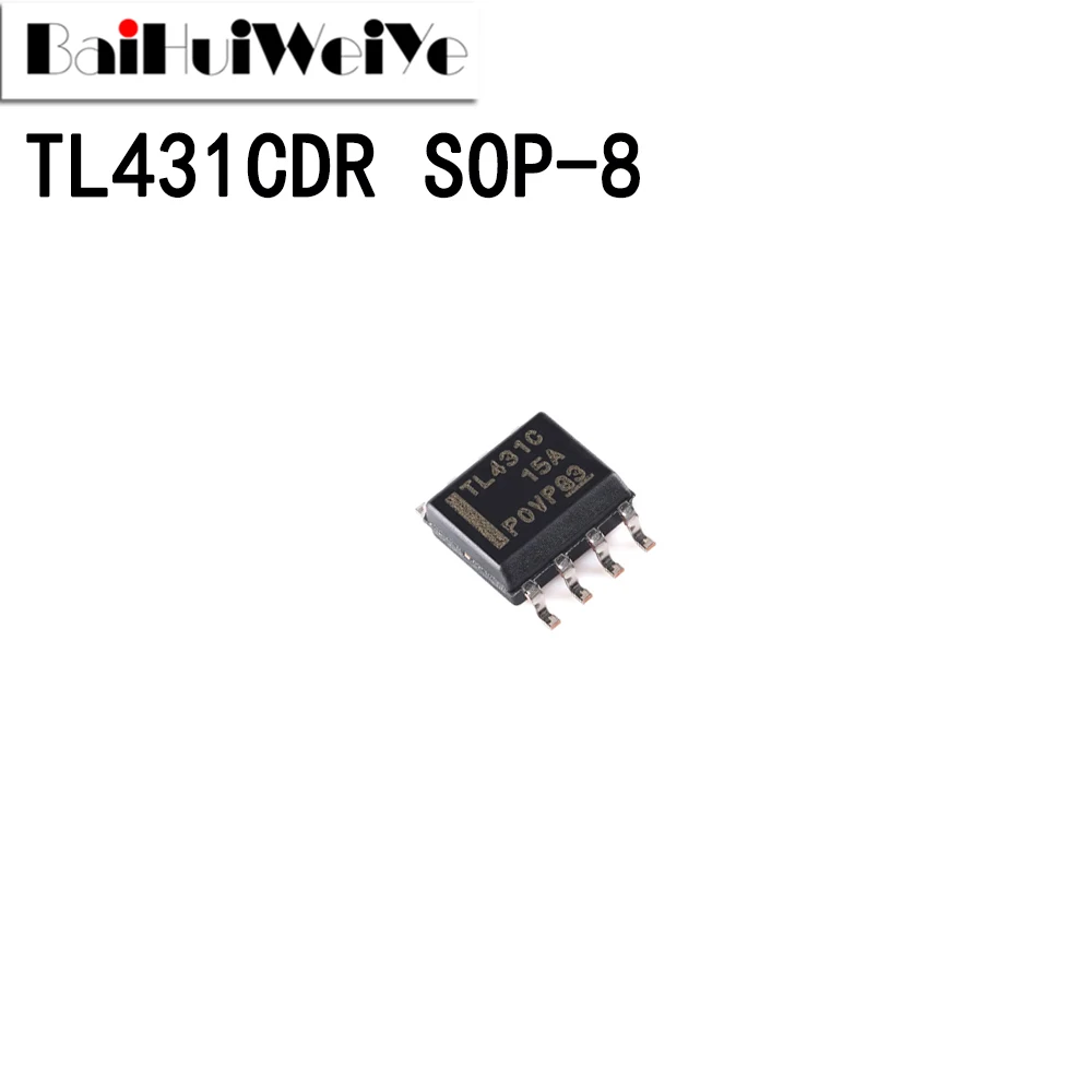 10 шт. TL431C TL431CDR TL431 напряжение почти базовый чип SMD SOP-8 Новый чипсет хорошего качества