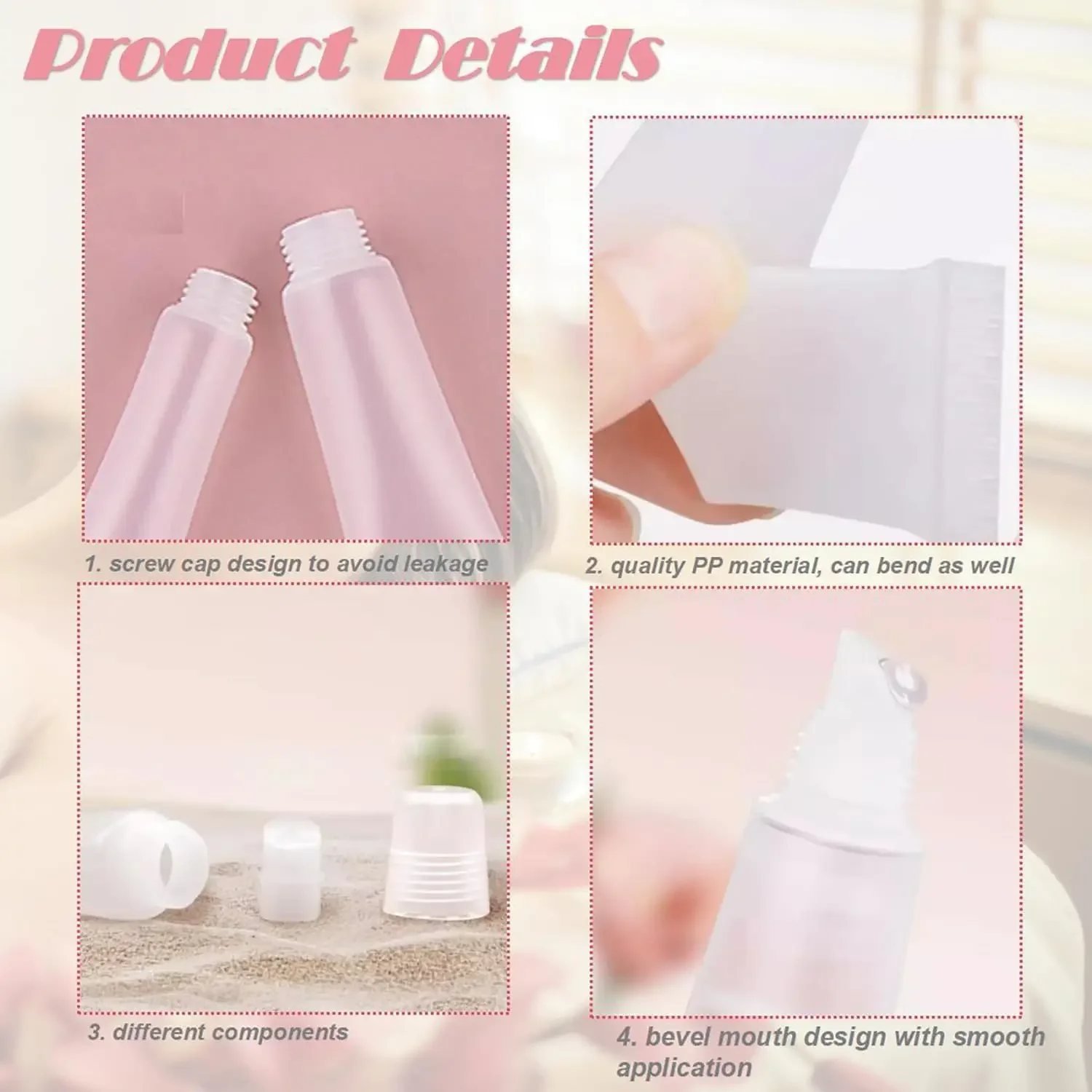 5 шт. тюбики для блеска губ 5-15 мл прозрачные мягкие пустые контейнеры бальзама