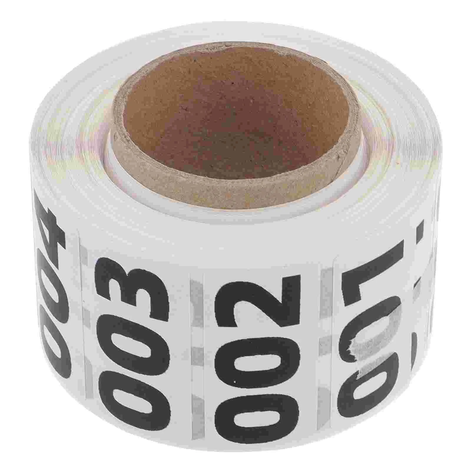

Thermal Labels Stickers Warehouse Number Pasters Decor White Heat Sensitive