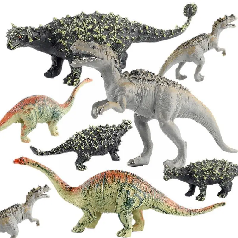 

15cm Mini Dinosaur Models Toys Jurassic Tyrannosaurus Indominus Rex Triceratops Brontosaurus Boys Gifts For Boys I0B9
