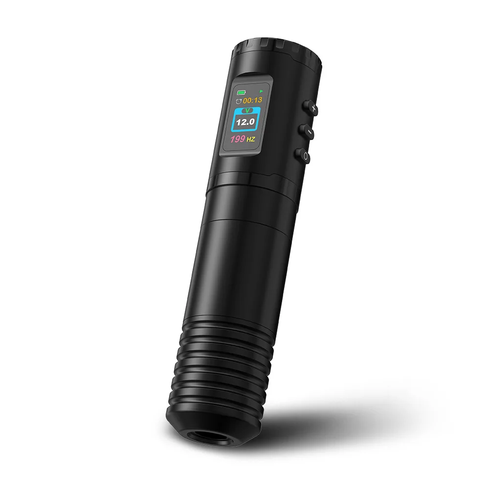 Тату-машинка с картриджем T-Rex 4 0 мм беспроводным мощным цифровым цветным дисплеем