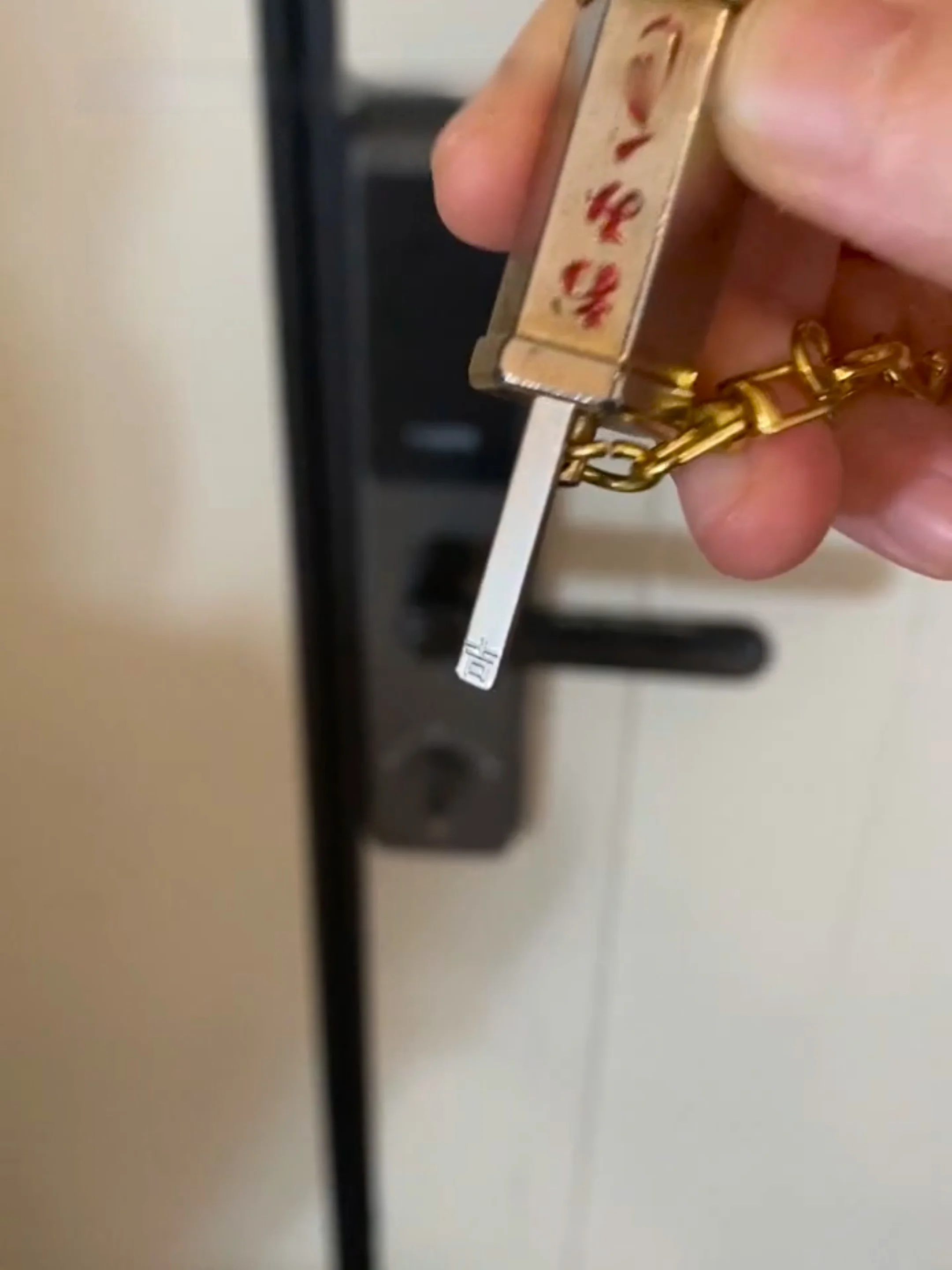 Брелок для ключей небольшой кулон новинка 2024 металлический держатель Visa удача