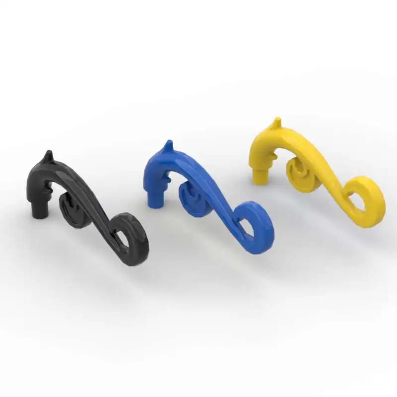 MOC 10 шт. 28870 строительные блоки стебель растения изогнутые шипы стекло со штангой