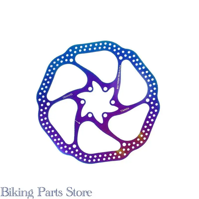 

Colorful Mountain Bike Hollow Disc Brake Disc Electric Bicycle Brake Rotor 160/180/203mm Scooter Bicycle Accessories