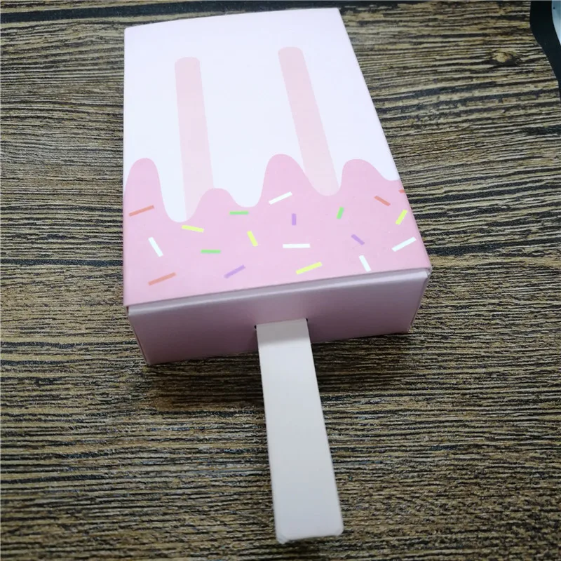 

Baby Shower Favor Box Ice Cream Drawer Treat Box Candy Boxes Chocolate Boxes Children Birthday Popsicle Baby Girl