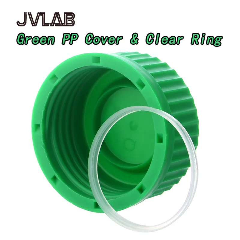 

Крышки JVLAB GL45 для бутылок с реагентами, 10 шт.