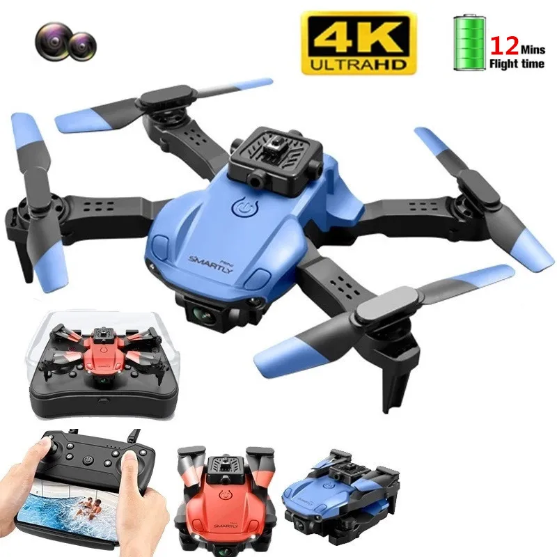 

New Remote Controlled Aircraft 4k HD Camera Quadcopter Obstacle Avoidance Mini Drones Six Axis Gyroscope Foldable Drone