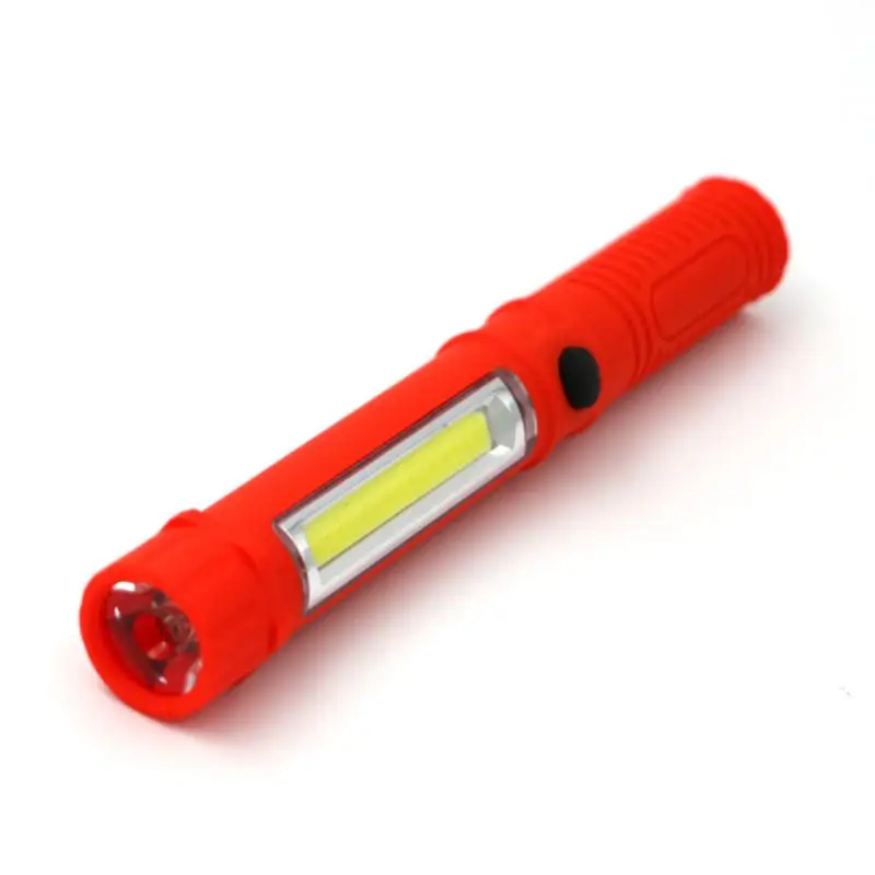 

Portable Mini Light Working Inspection light COB LED Multifunction Maintenance flashlight Hand Torch lamp With Magnet AAA