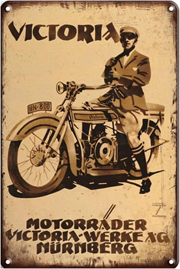 

Logo Motorcycle Garage Sign Man Cave Decor Retro Metal Sign Home Garage Decor Sign Man Cave Decor Gas Station Metal Sign