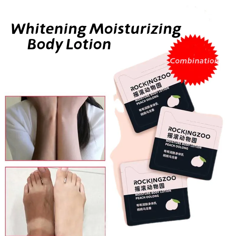 Body Lotion 30PCS Bleaching Body Cream Remove Black Whitening Moisturizing Skin Nourish Brightening Repair Niacinamide  Cream
