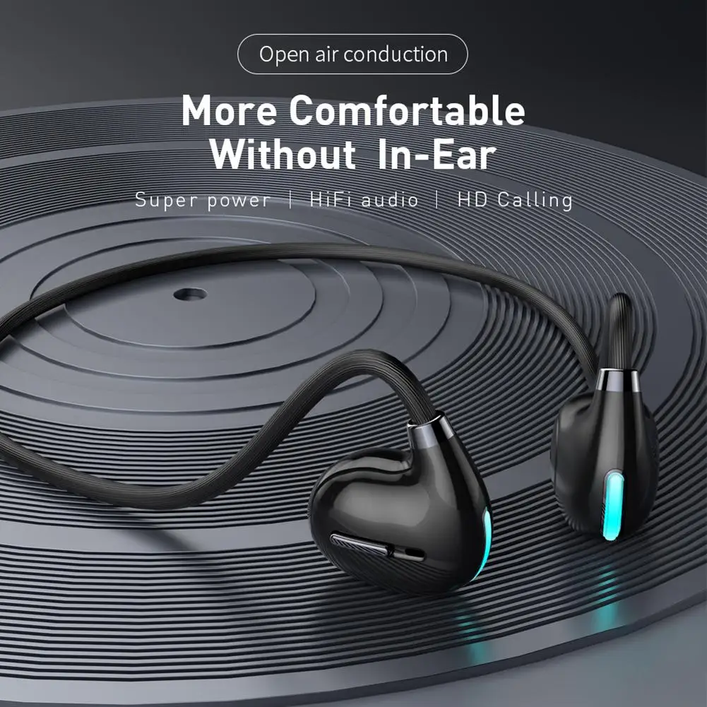 

Hi73 Wireless bluetooth Earbuds Sweat Resistant Over-Ear Stereo Earphones Noise Cancelling Ear Buds For Smart Phone Computer