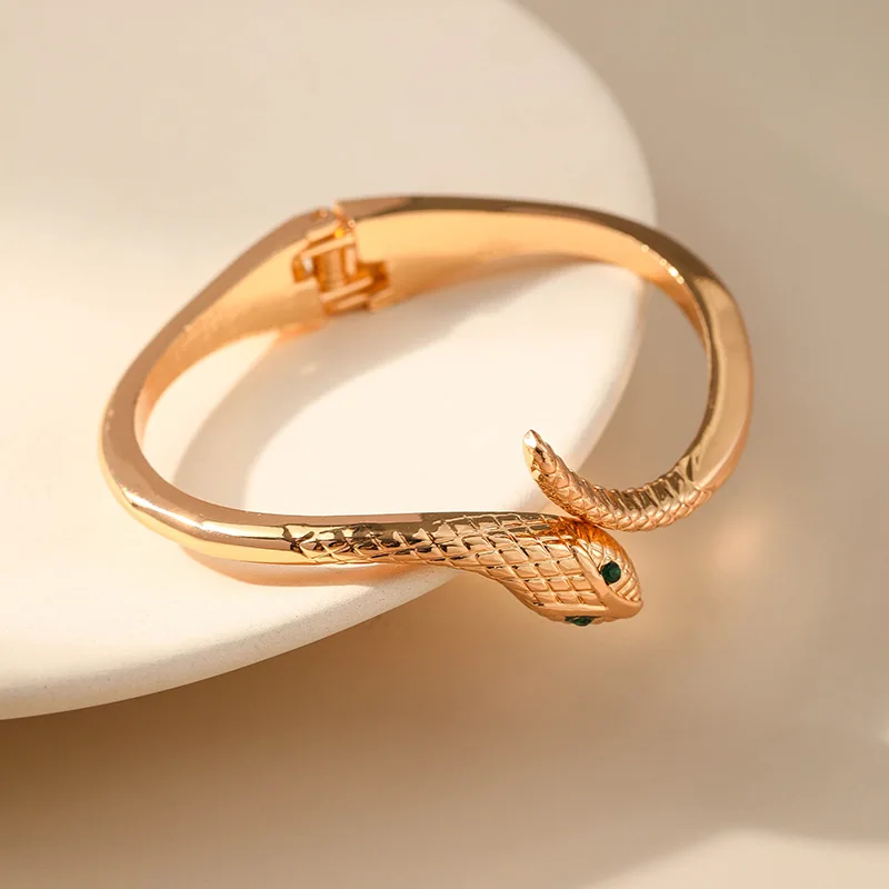 

2022 New Fashion Open Bracelet Animal Snake Jewelry Thin Bracelet for Women Jewelry