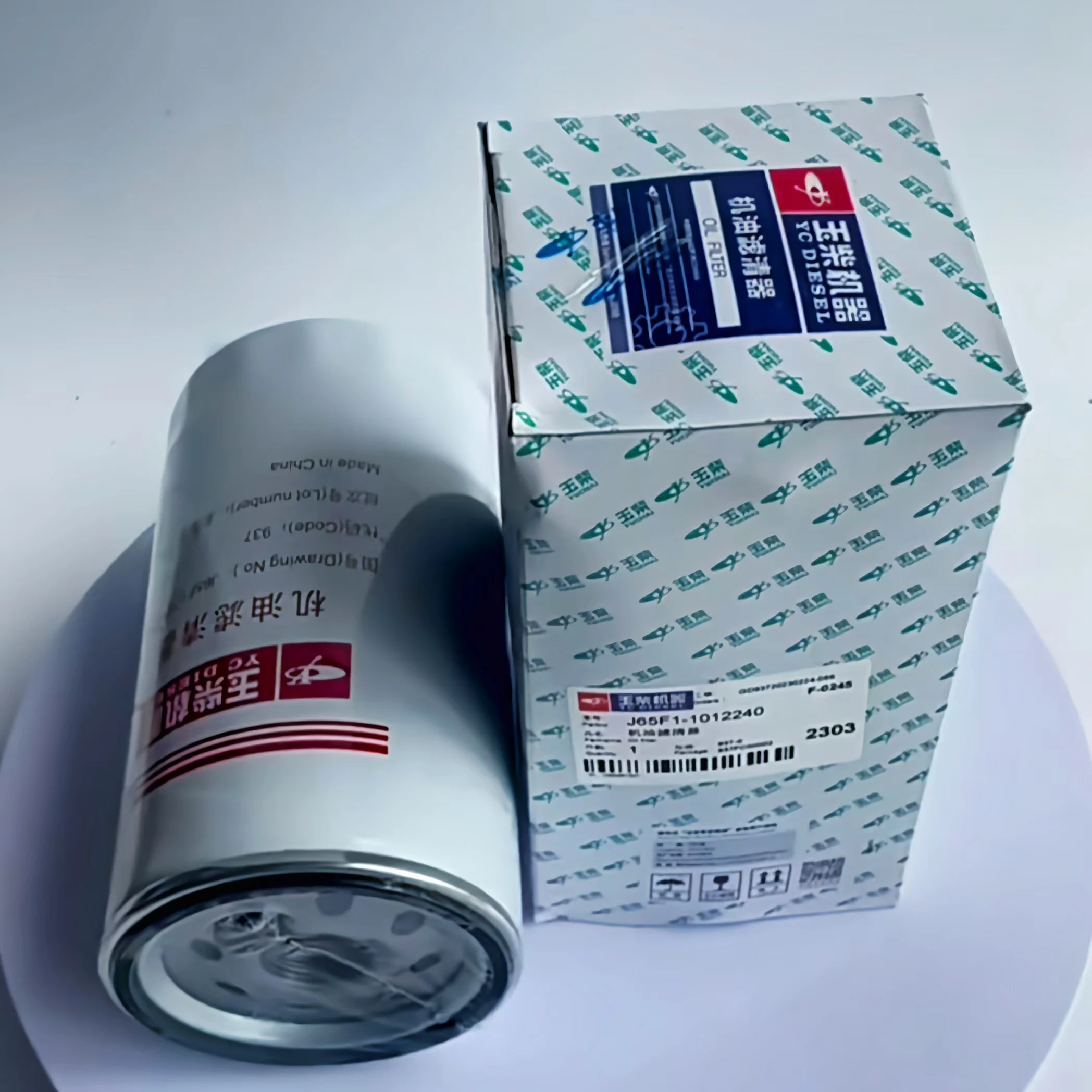 Оригинальный элемент масляного фильтра двигателя Yuchai YC6J 6105 применяется: для