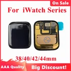 ЖК-дисплей для Apple Watch S3 S4 S5 SE S6 S7, дигитайзер в сборе для iwatch S3 42 мм S5 Series 5 S4 S5 S6 40 мм 44 мм, ЖК-дисплей, оригинал