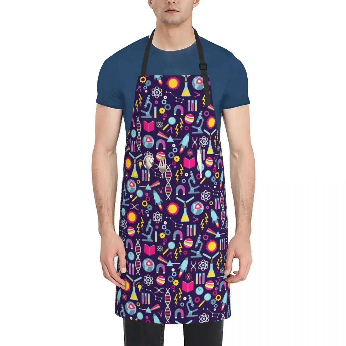 Фартук для изучения науки кухонный фартук кухонные предметы дома Мужской