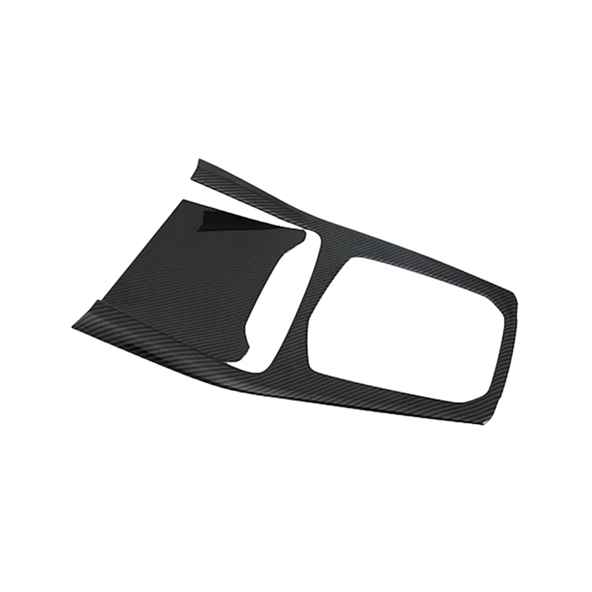 Автомобильная Центральная панель управления из углеродного волокна наклейка на