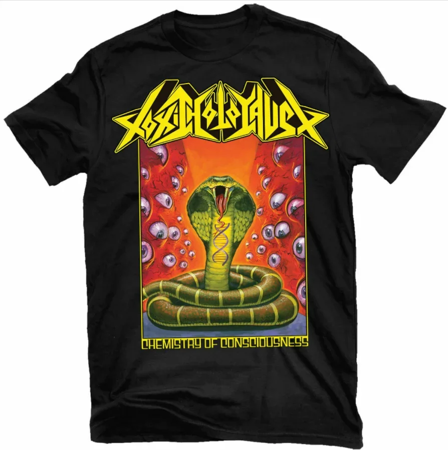 ТОКСИЧНАЯ футболка Холокоста химия сознания Забавный винтажный подарок для