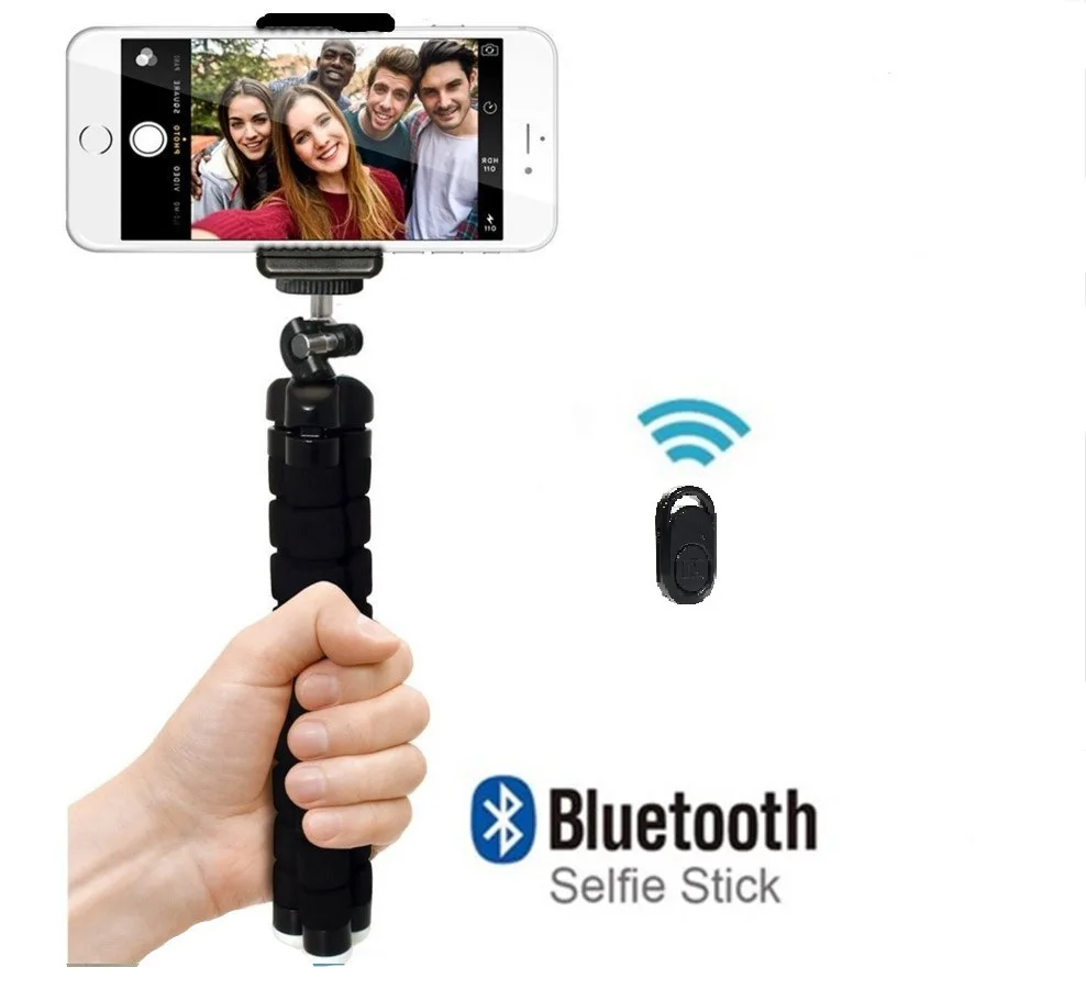 

Tripods Tripod For Phone Mobile Camera Holder Clip Smartphone Monopod Tripe Stand Octopus Mini Tripod Stativ For Phone