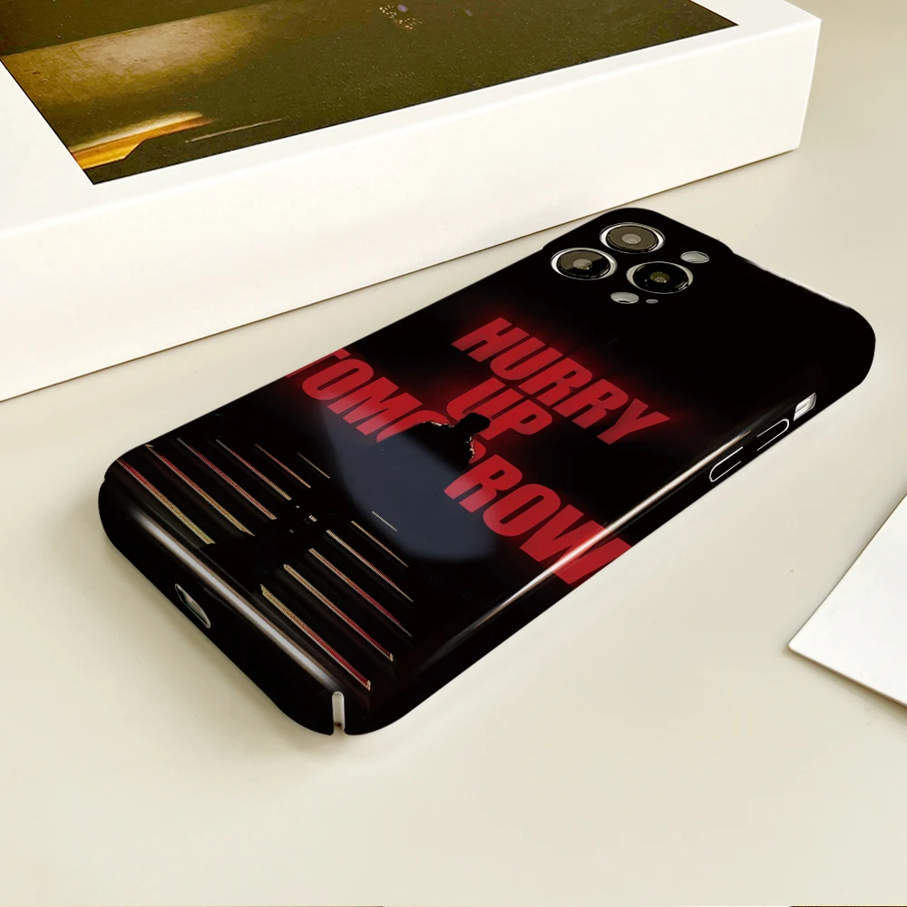 Чехол для телефона Singer The Weeknd торопитесь завтра iPhone 16 15 14 13 12 11 Plus Pro Max Mini глянцевый