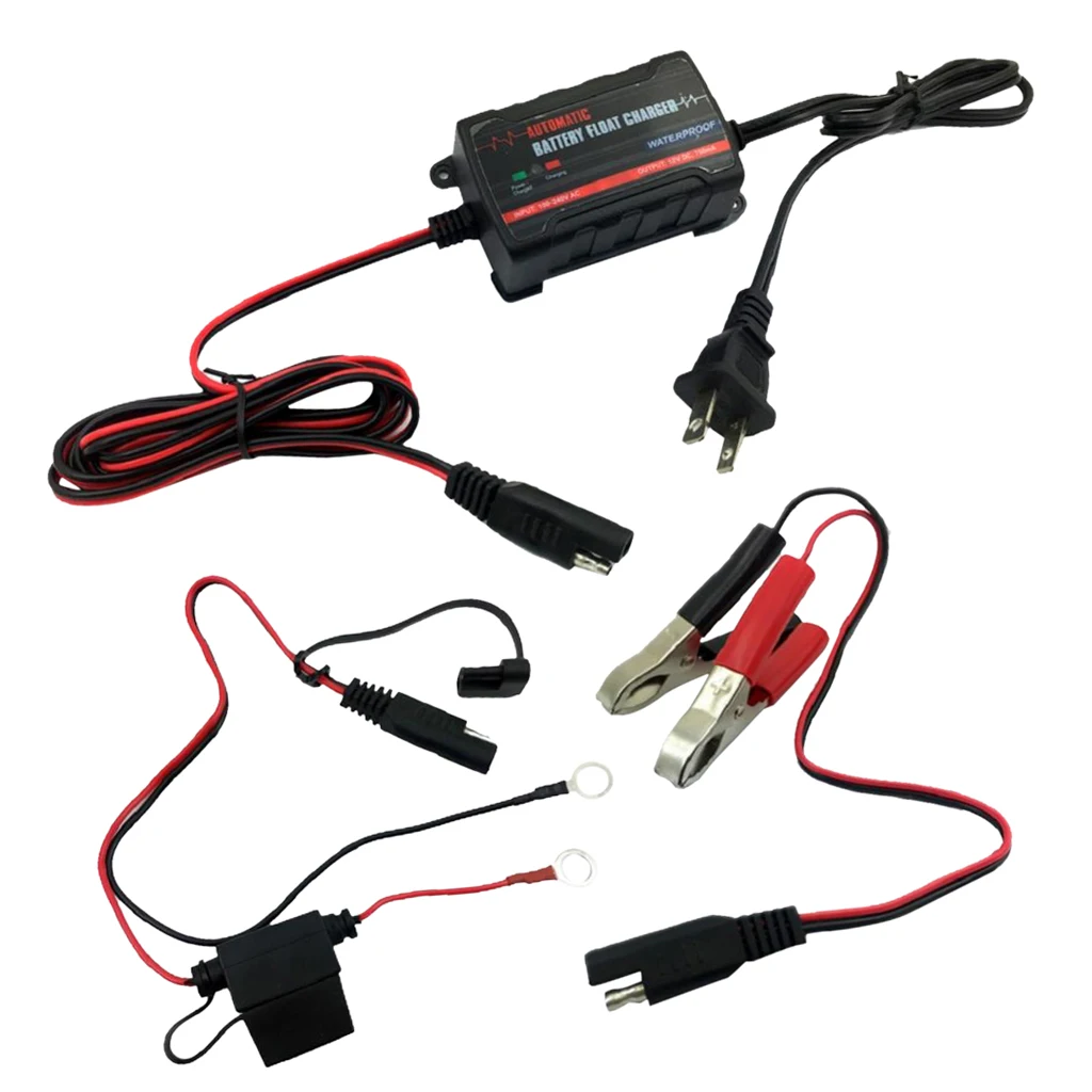 

Car Motorcycle 6V 12V Automatic Battery Float Charger Maintainer - US Plug