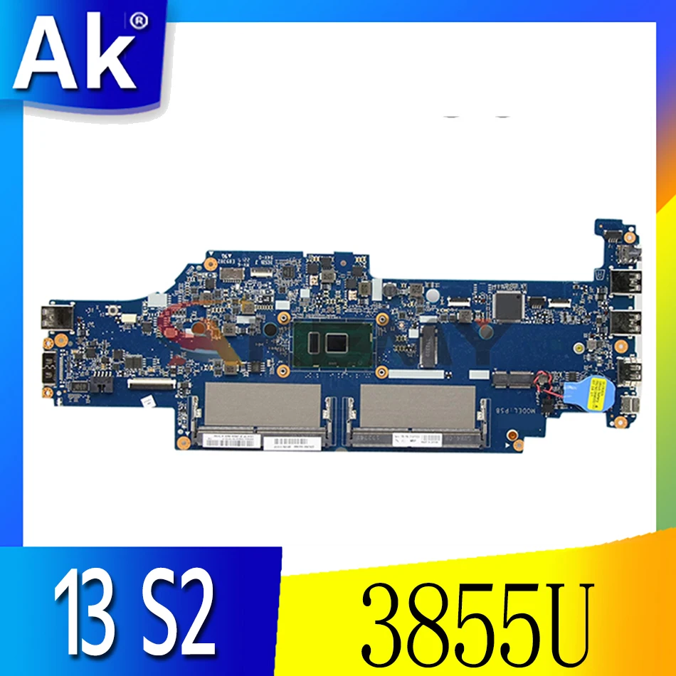 

Model PS8 DA0PS8MB8G0 For Lenovo Thinkpad 13 Thinkpad S2 Laptop Motherboard With Intel 3855U CPU FRU 01AY549 01AY550 100% Tested