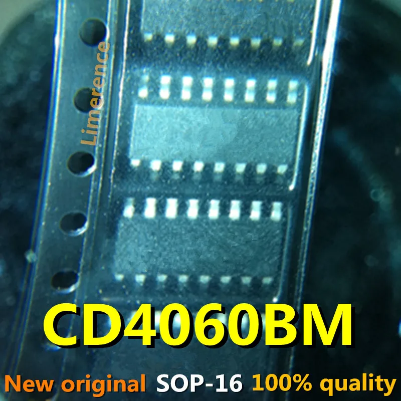 Новый и оригинальный чипсет IC CD4060BM SOP-16 CD4060BM96 CD4060 4060 SOP16 SMD, 20 шт.