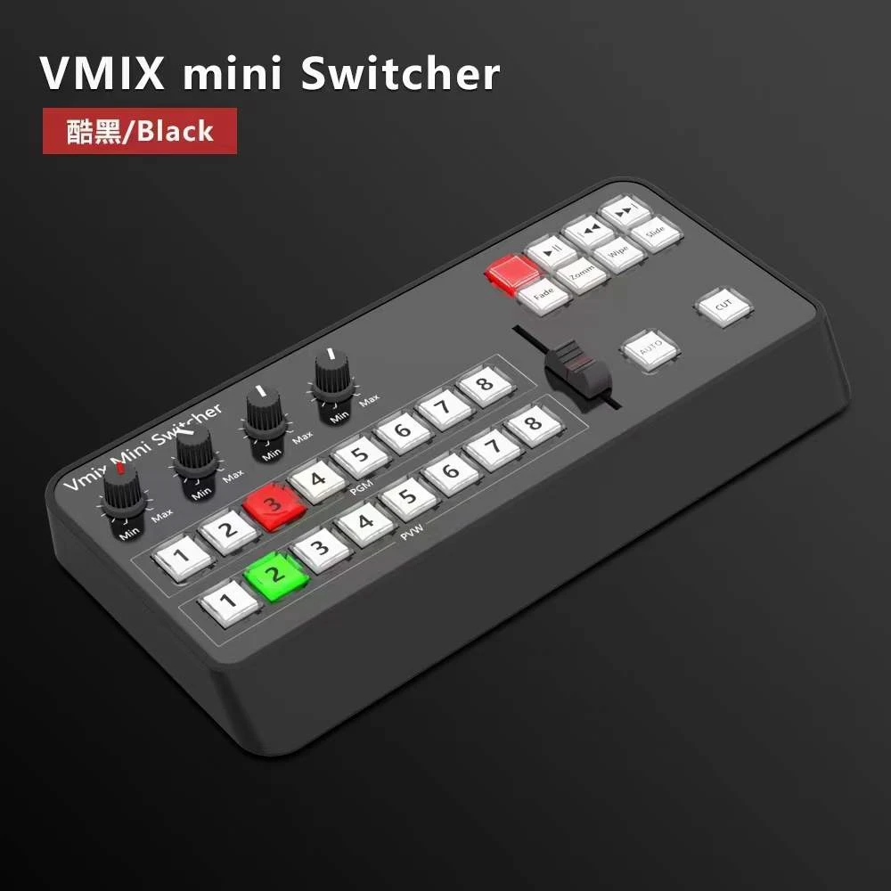 

TYST Video Vmix Mini Switcher Control Panel MIDI2.0 Video Recording Switchboard for Vmix OBS Youtube Ins TV Broadcasts