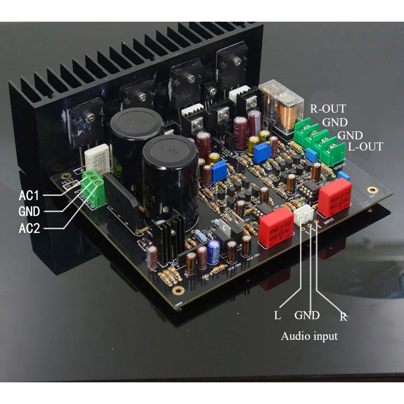 M4 имитация британской цепи седана SF60 двухканальный стереоусилитель 150 Вт * 2 Super