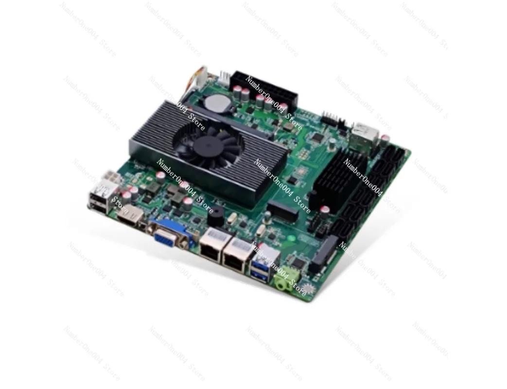 Фото Материнская плата Mini ITX NAS 11-го поколения N5095 Quad-Core, 12 портов SATA 3.0 для домашнего сервера и хранения данных №4