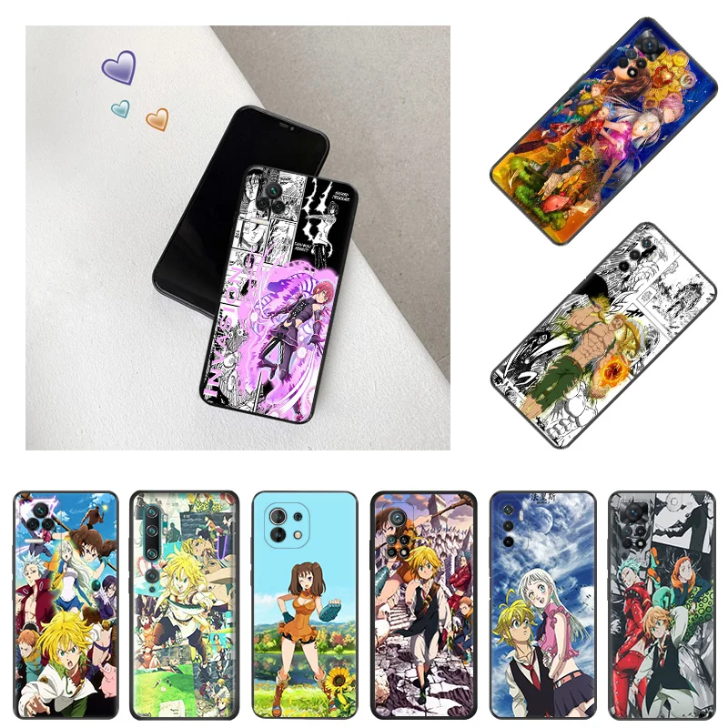 Ультратонкий черный чехол для телефона Redmi Note 11 11s A1 A2 Plus K60 K50 K40 Xiaomi 14 11t 11Lite CC9 Pro The