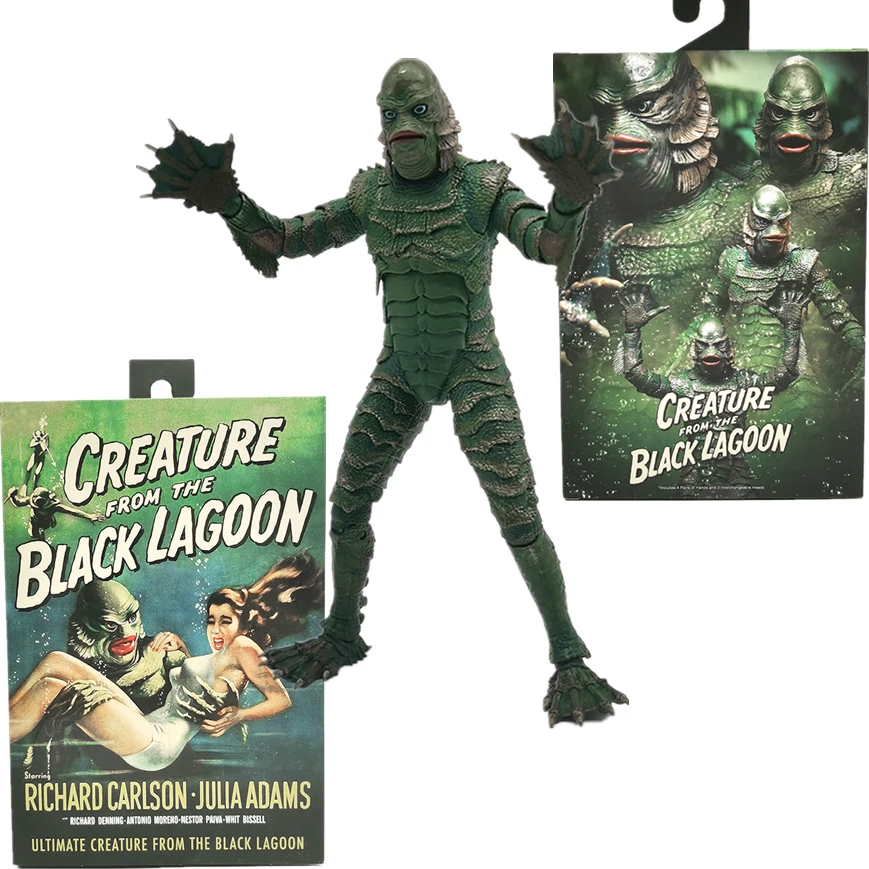 Оптовая продажа оригинальных NECA 04822 Universal Monsters Ultimate Creature From The Black Lagoon (цветная)